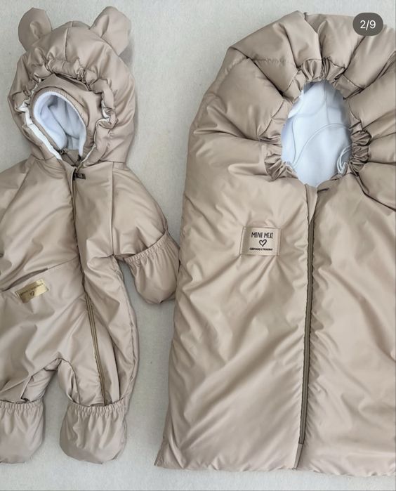 Конверт Mini me. 2в1 цвет карамель