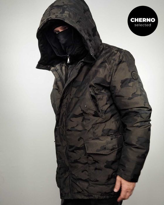 ADHOC 1959 • THE BOLD PARKA мъжко камуфлажно пухено яке с качулка L•XL