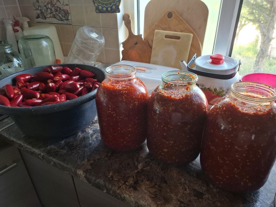 Продам канкучи и качипи( солёные листья горького перца)