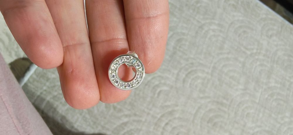 Сребърни   обеци