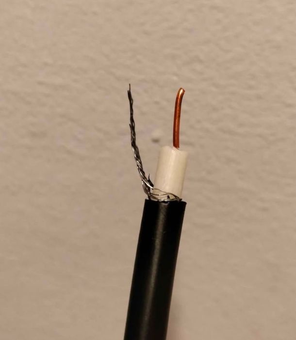 vând cablu coaxial