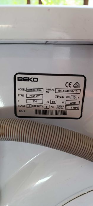 Пералня Beko WMN 6510 MA и резервни части за нея