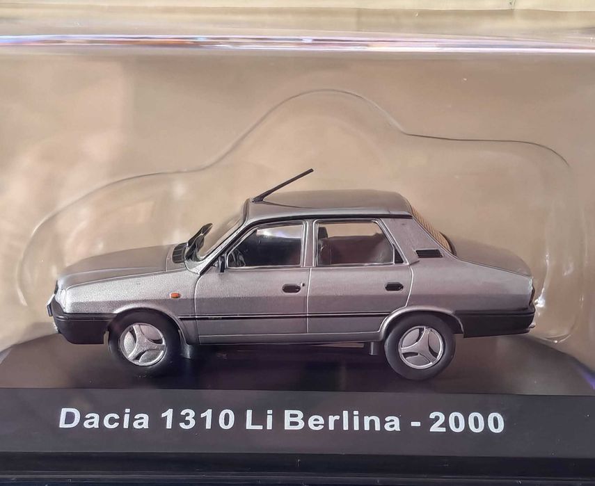 Machetă Dacia 1310 Berlina gri nouă sigilată plus revistă