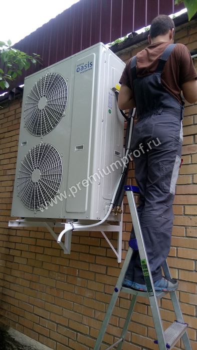 Установка кондиционера