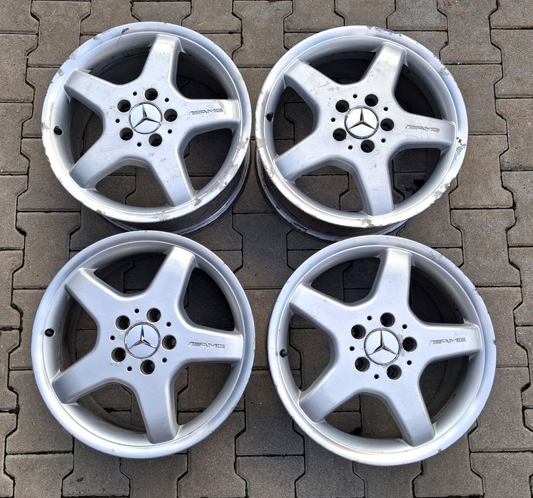Jante Mercedes AMG pe 17 originale styling 3 anvelope roti jenti  BMW Audi