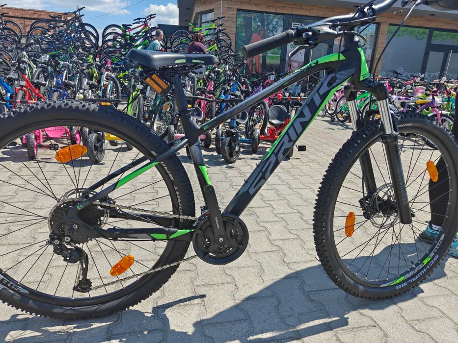 PA Велосипед 27.5" APOLON черен/зелен