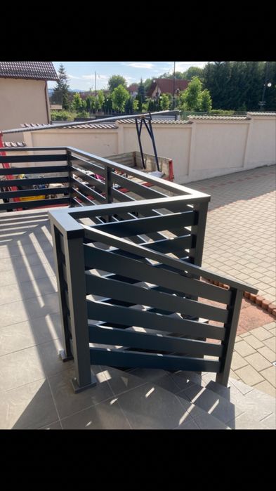 Balustrade din aluminiu