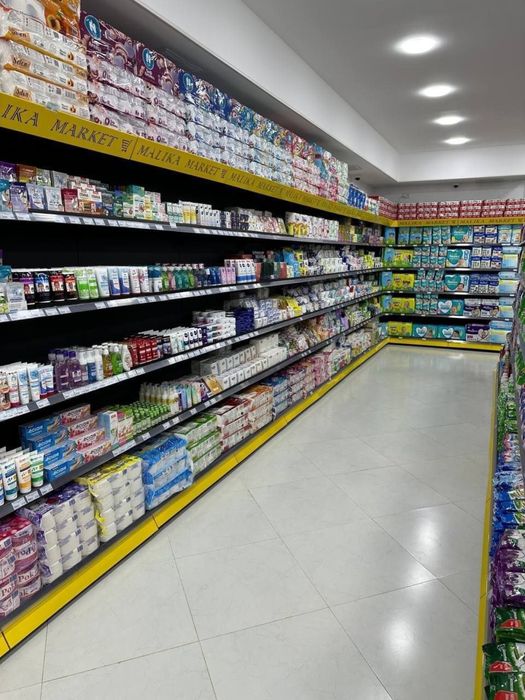 Металический стелажи для магазинов