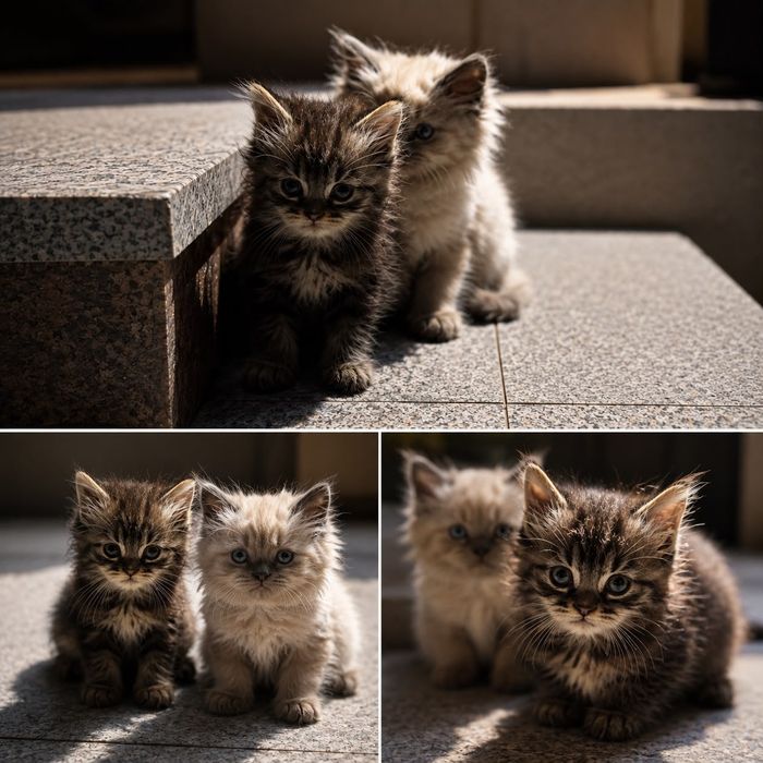 Котята возраст 1 мес