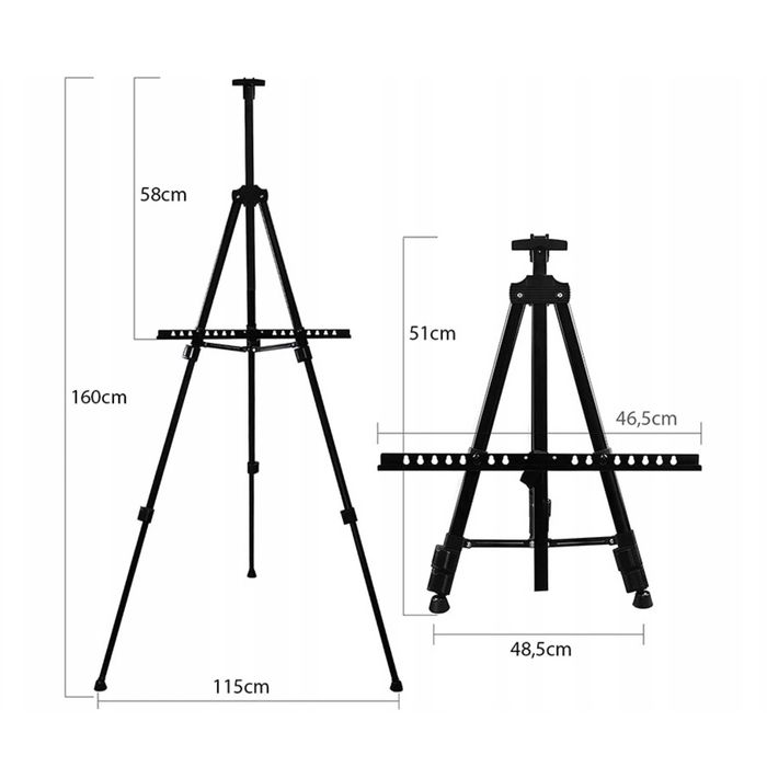 Sevalet , reglabil 50x160 cm, auto-nivelant, aluminiu, husa depozitare
