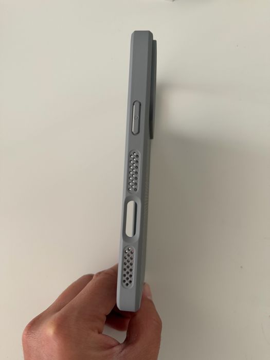 Husa Carcasa Bumper Iphone 17 Pro Max Gri