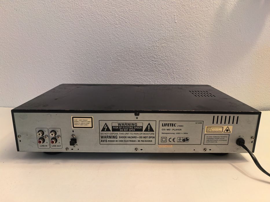 Minidisc CD player Lifetec LT 8964 cu defect