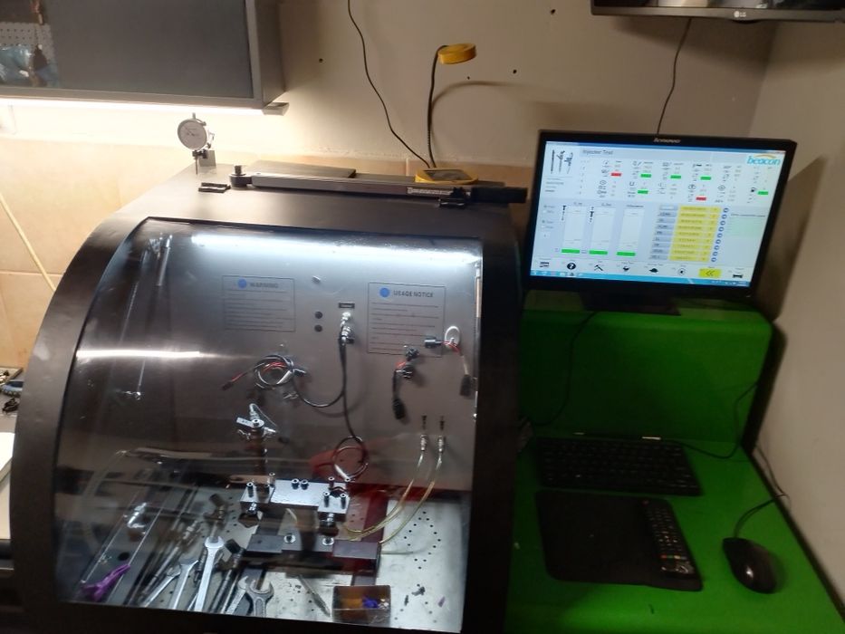 Verificari si reparatii injectoare pe stand profesional