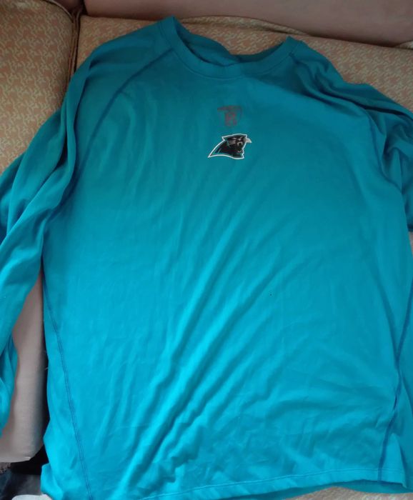 Три блузи с дълъг/къс ръкав НФЛ NFL Каролина Пентърс и NY Jets/Giants