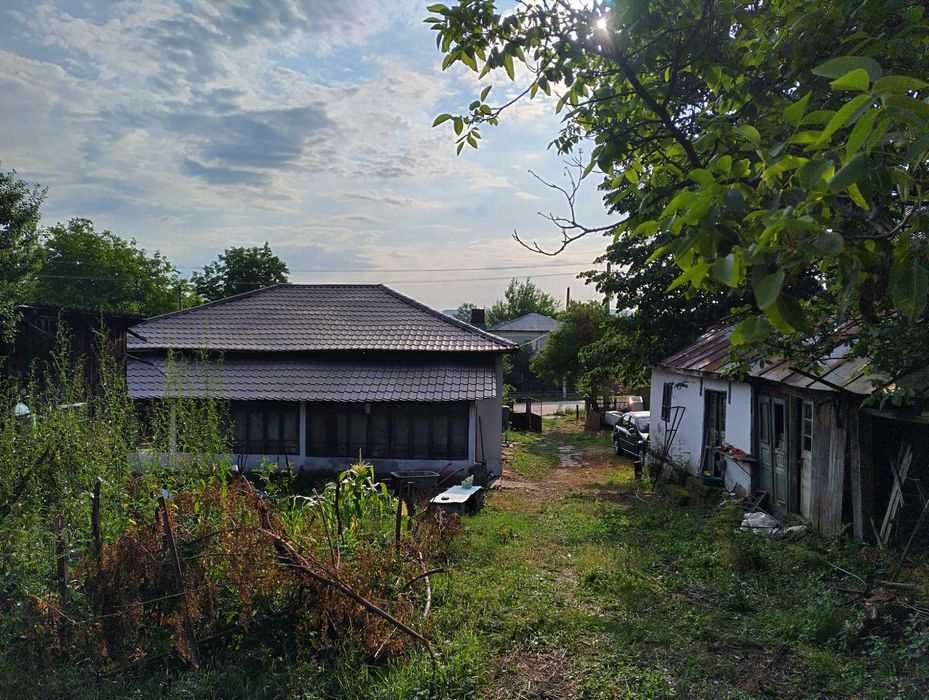 Casa de vanzare la Strada + Pamant . Septebrie .