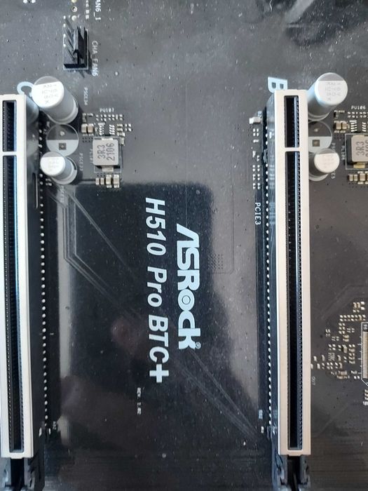 Дъно Asrock h510 PRO BTC+ за Mining Копачка Bitcoin с Охладител