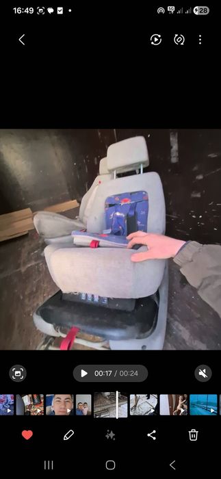 Продам сиденье на шаран форд газель