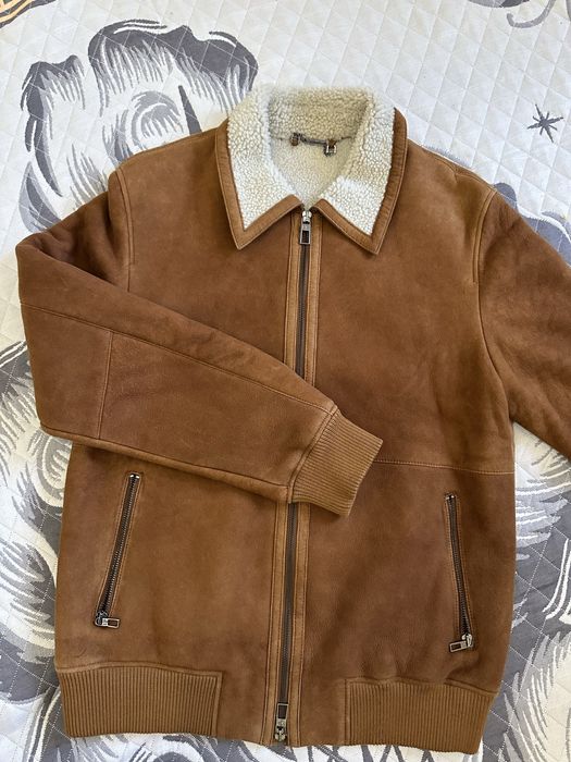 Дубленка мужская S