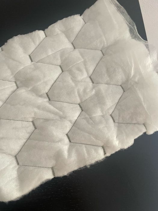 Material Geaca Fas Poliester Matlasat Verde 32 metri