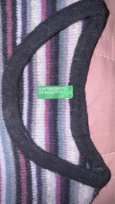 Теплые пуловера от бенетон