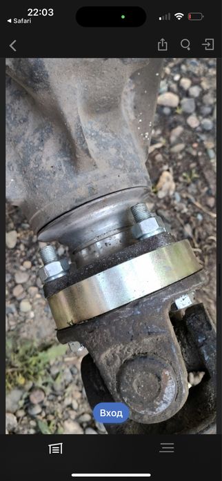 Проставка карданного вала на газель