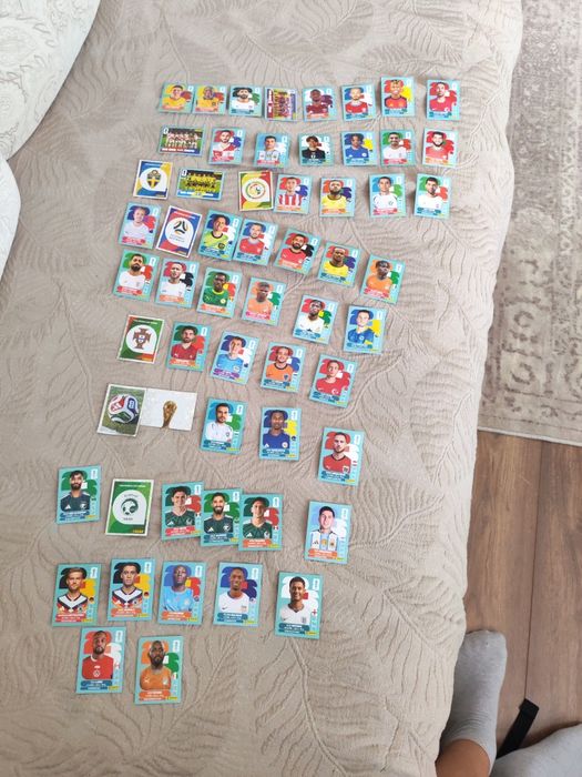 58 de stickere Panini FIFA World cup