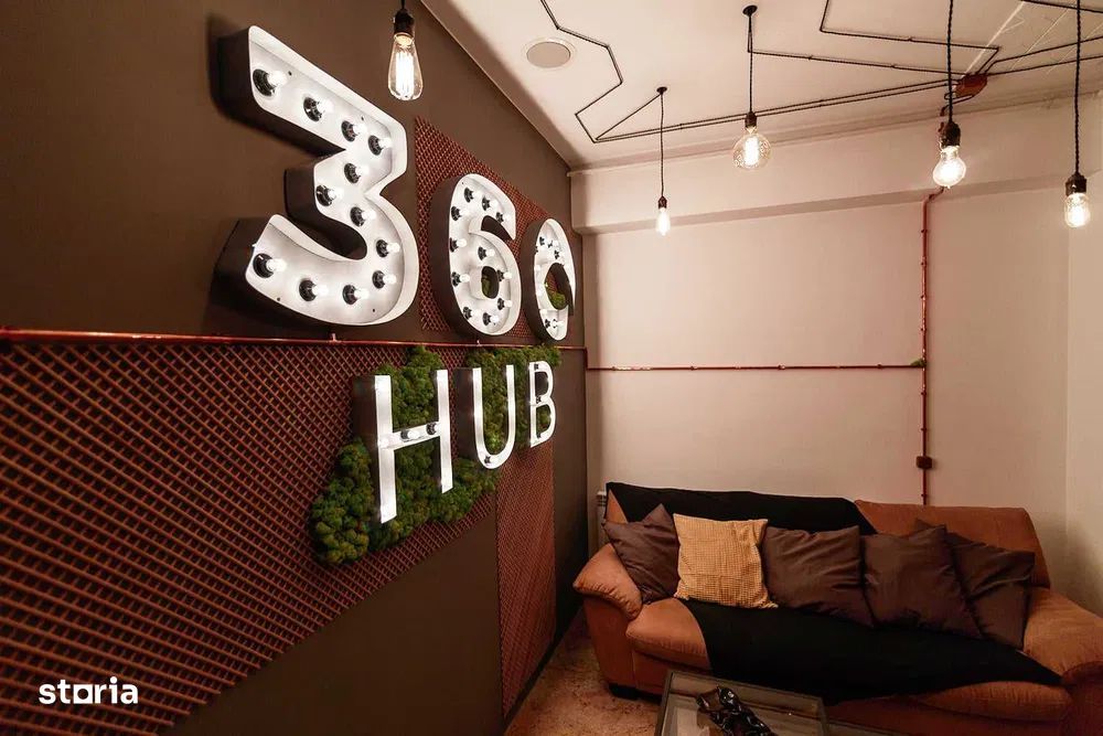 Birou de inchiriat - Coworking space 360HUB - 900+TVA