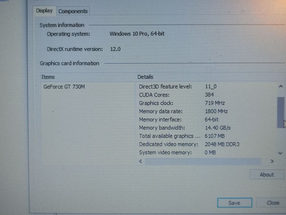 Laptop Gaming Lenovo U430p - i7-4500u/ 8gb RAM/ 512gb/Nvidia GT 730m