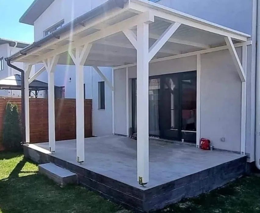 Foisoare si terase moderne din lemn la comanda