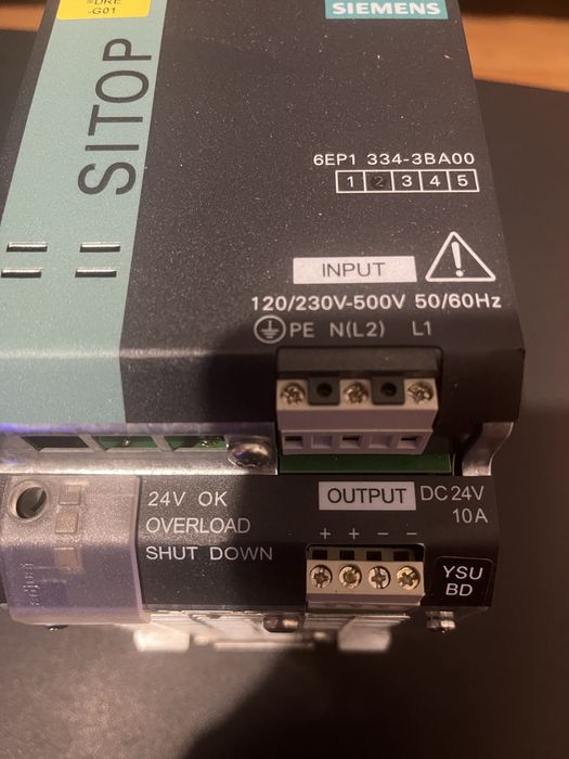 Plc + surse siemens