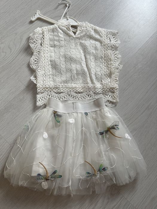 Комплект пола и горнище , комплект за кръщене с водни кончета