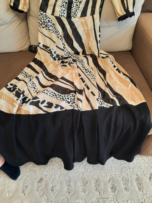 Женское длинное платье