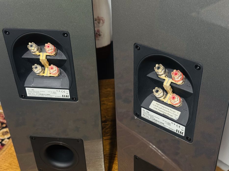 Boxe NOI-de podea-inaltă fidelitate-la cutie ELAC CL142,culoare titan