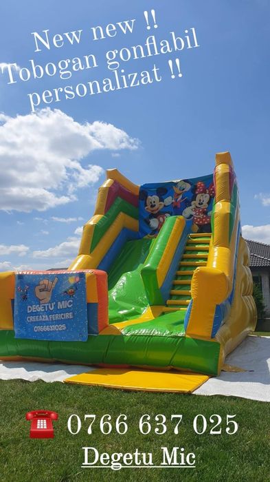 Tobogan Gonflabil, Topogan nou nout Timisoara