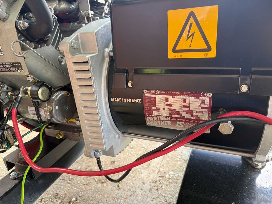 Бензинов монофазен генератор/ агрегат - HONDA 10 Kw.