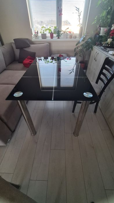 Стъклена Кухненска маса