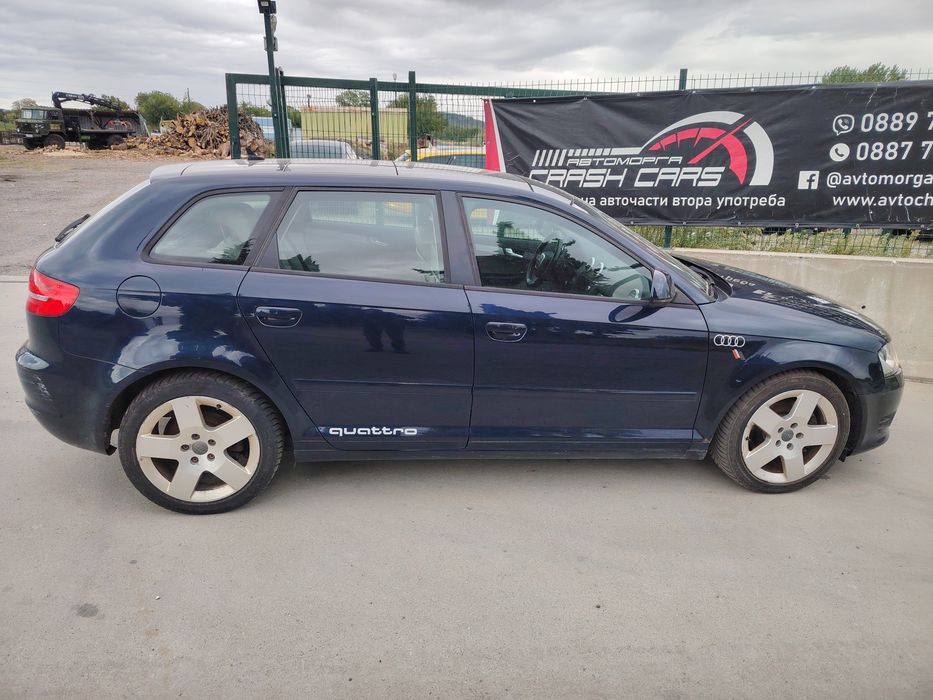 Ауди А3 8П фейслифт 2.0 тфси 4х4 / Audi A3 8P face 2.0 tfsi CCZ НА ЧАСТИ