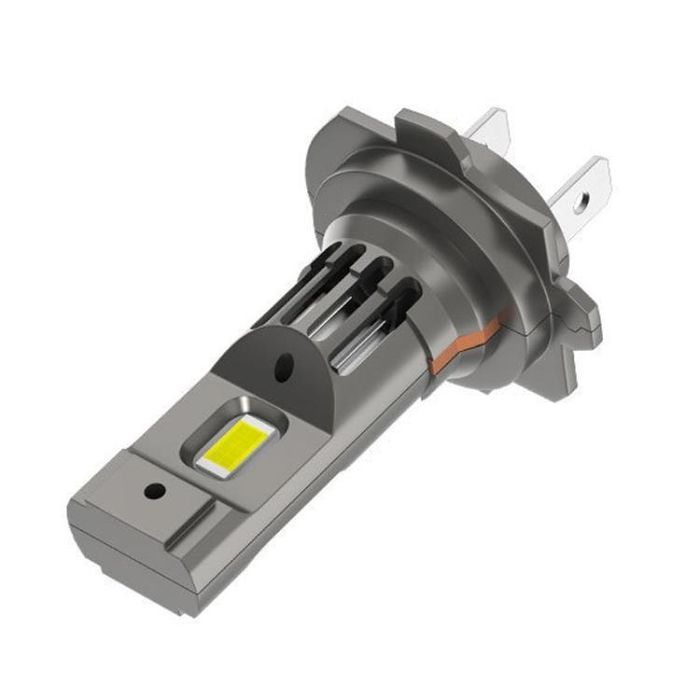 комплект диодни крушки за фар h7 h18 canbus 60w 12v 6000к 5000lm ...