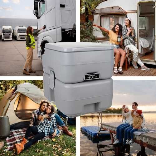 Преносима химическа тоалетна за къмпинг