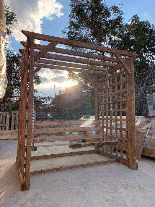 Качели, беседки, шезлонги и т.п.  из пиломатериала На заказ