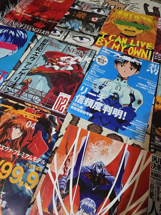 Продам постеры по аниме Евангелион