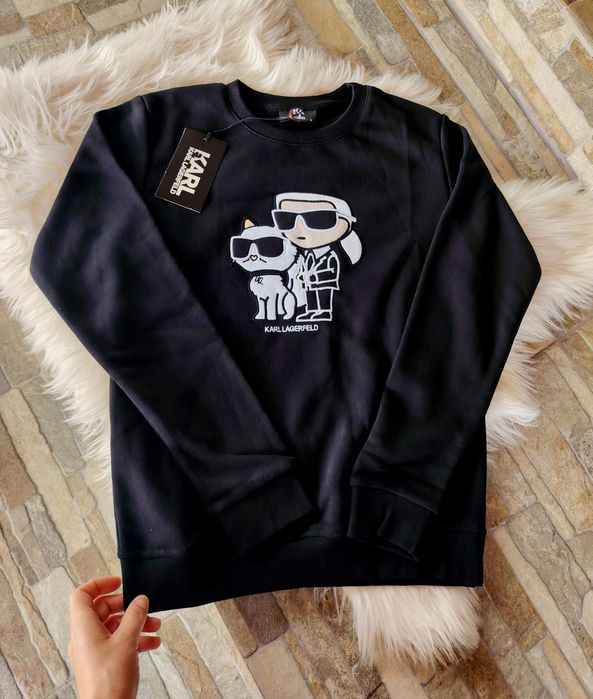 Дамски блузи с дълъг ръкав материя памук