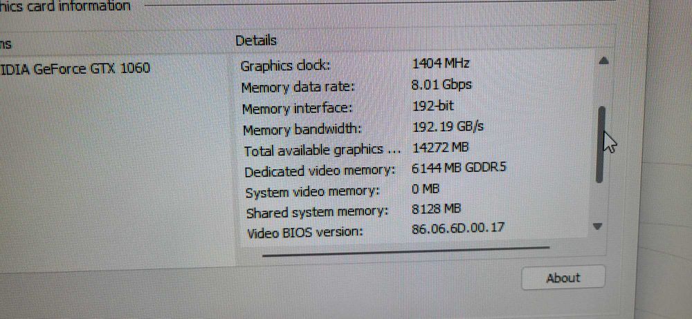 Lenovo LEGION i7  Y530 -15ICH-1060 model 81LB Intel i7 -8750H Cpu 16Gb ssd256Gb  Nvidia GeForce GTX 1060 6144MB GDDR 5  display Spart
