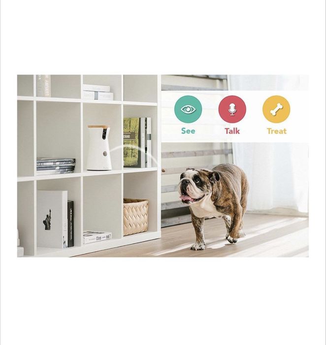 Wifi камера за домашни любимци Furbo, хранилка кучето през телефона