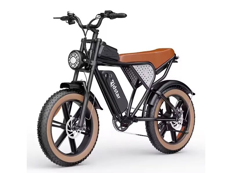 В ПЕРФЕКТНО СЪСТОЯНИЕ електрически велосипед Ridstar Q20