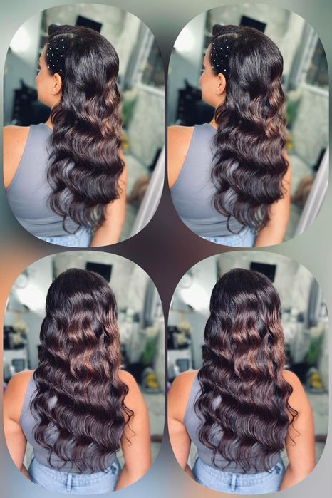 Естествена коса-250бр кератинови кичури