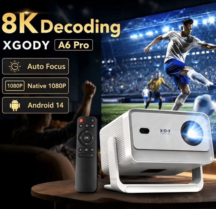 Проектор XGODY  Gimbal A6PRO