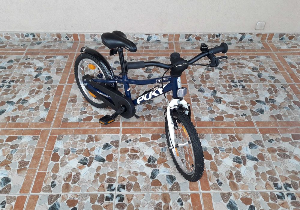 Bicicletă pentru copii 16’ PUKY CYKE 16-1, ALUMINIU – albastru