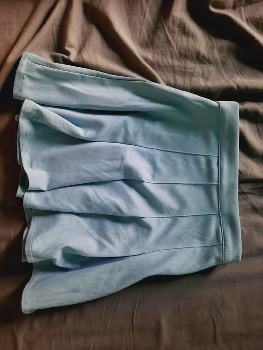 Fustă mini albastru-deschisă