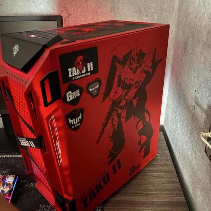 Геймърски компютър | Zaku II Edition | 3060 12GB Rog Strix | AMD 5 5600X